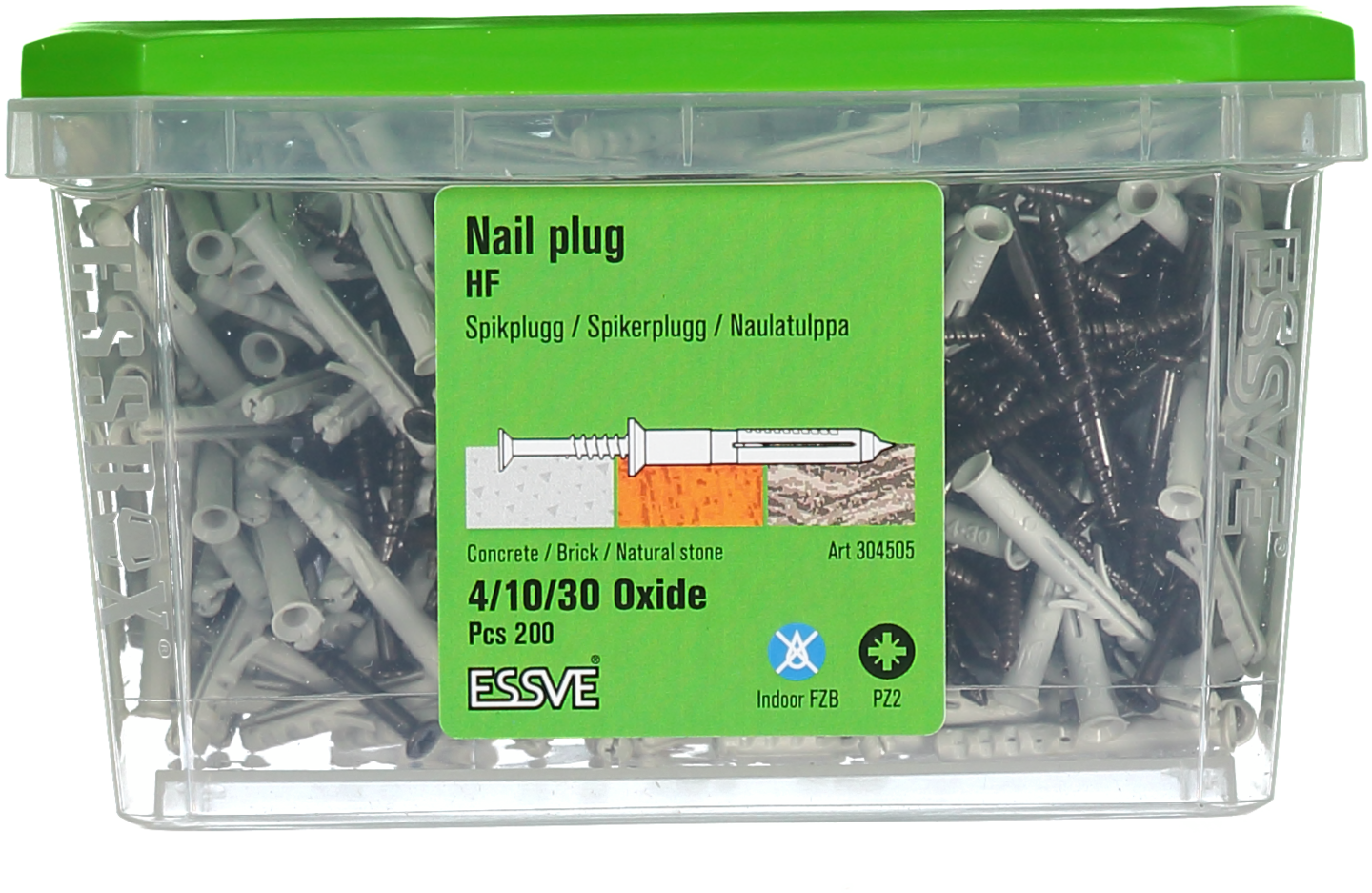 SPIKPLUGG HF FH OXID 4X30 200ST