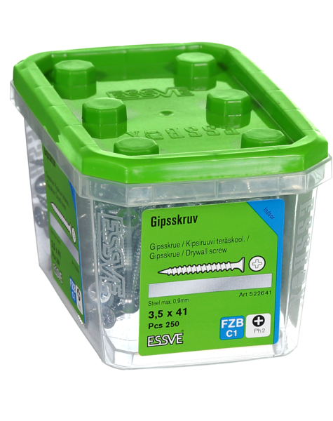 GIPSSKRUV FZB 3.5X41 250ST