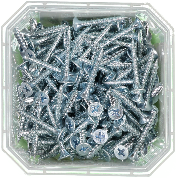 GIPSSKRUV KOMBI 3,9X30 250ST FZB PH2 TRÄ/STÅLREGEL