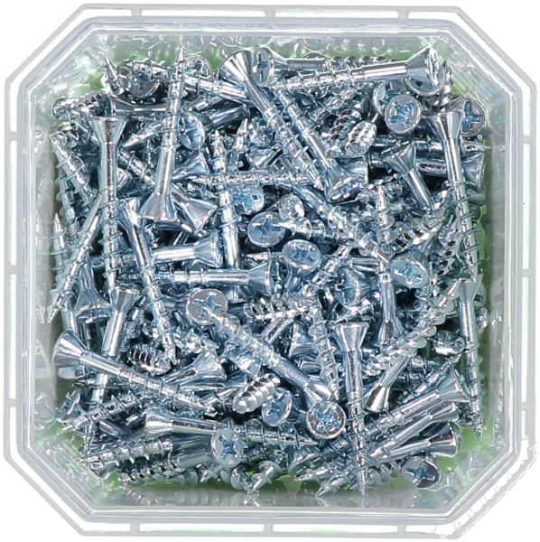 SPÅNSKIVESKRUV TRÄ 4,2X30 250 BLANKFÖRZINKAD