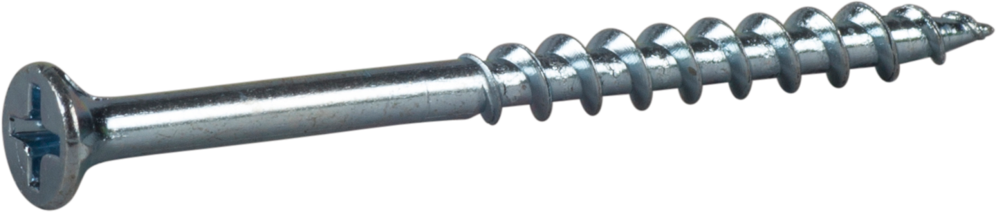 SPÅNSKIVESKRUV TRÄ 4,2X55 200 BLANKFÖRZINKAD