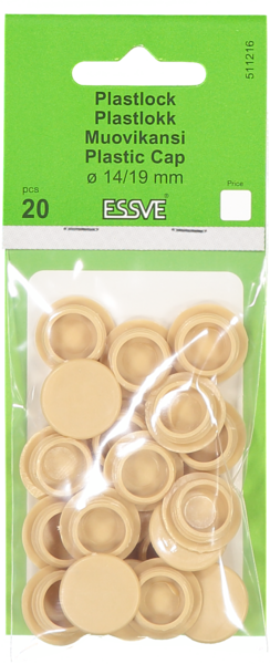 TÄCKLOCK 14/19 BEIGE 20P