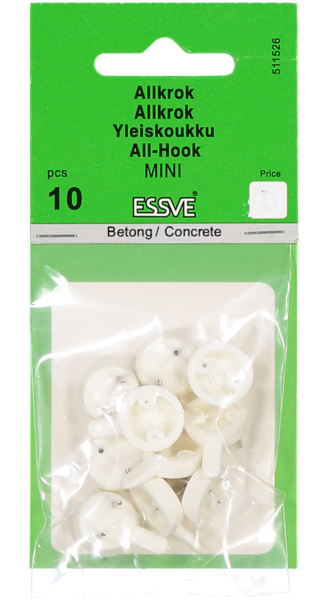 PLASTKROK ESSVE INKLUSIVE SPIK MINI 10ST