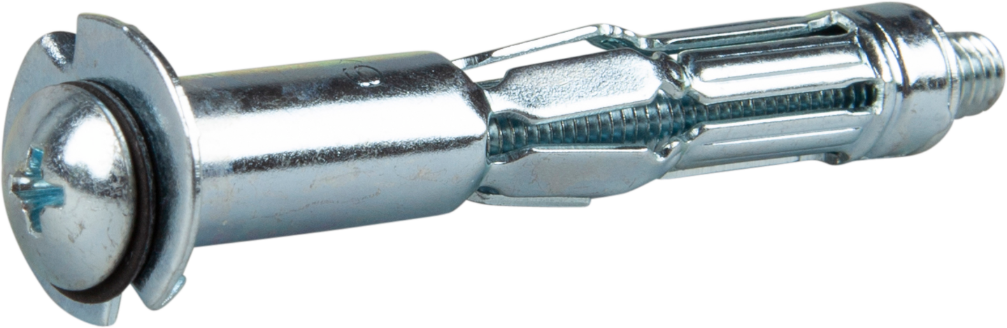 METALLEXPANDER ESSVE SAM FÖR DUBBELGIPS MED SKRUV M6 2ST