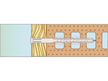 FASADPLUGG ESSVE FH FZB TX30 8X120 10ST
