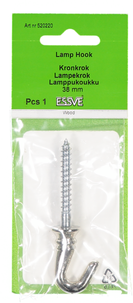 KRONKROK ESSVE FÖRNICKLAD 38MM