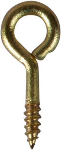 SKRUVÖGLA ESSVE 1 MÄSSING 15X6MM 8ST