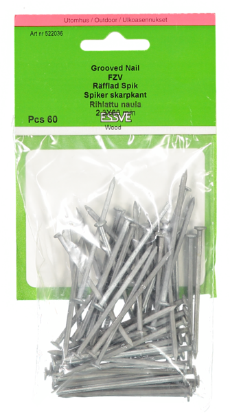 TRÅDSPIK RÄFFLAD FZV 60X2,3 FP/60