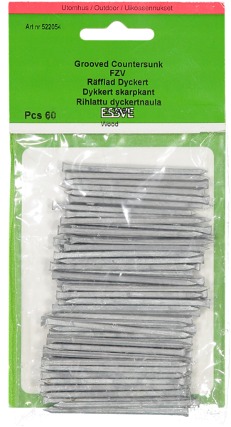 DYCKERT ESSVE RÄFFLAD FZV 2,3X60 60ST