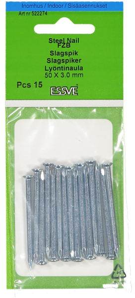 SLAGSPIK FZB 50X3.0MM 15P