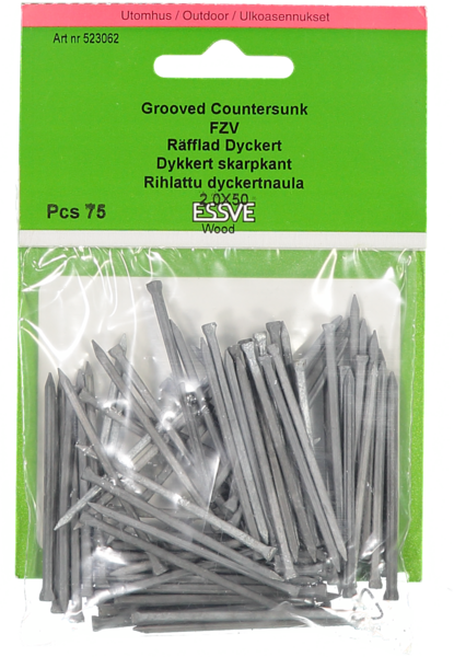 DYCKERT ESSVE RÄFFLAD 2,0X50 75ST