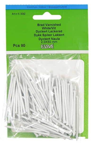 DYCKERT ESSVE VITLACKERAD 2,0X50 90ST