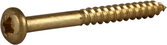 TRÄSKRUV ESSVE KULLRIGT HUVUD MÄSSING 4,0X40