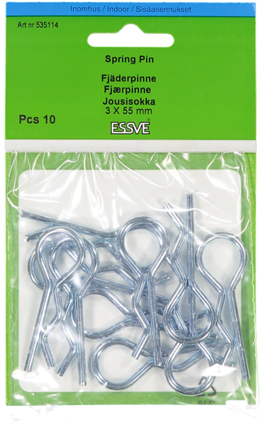 FJÄDERPINNE ESSVE FZB 3.0X55MM 10ST