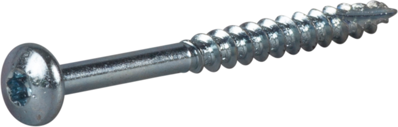 TRÄSKRUV ESSVE ESSDRIVE KULLRIGT HUVUD FZB 4,5X50 200ST