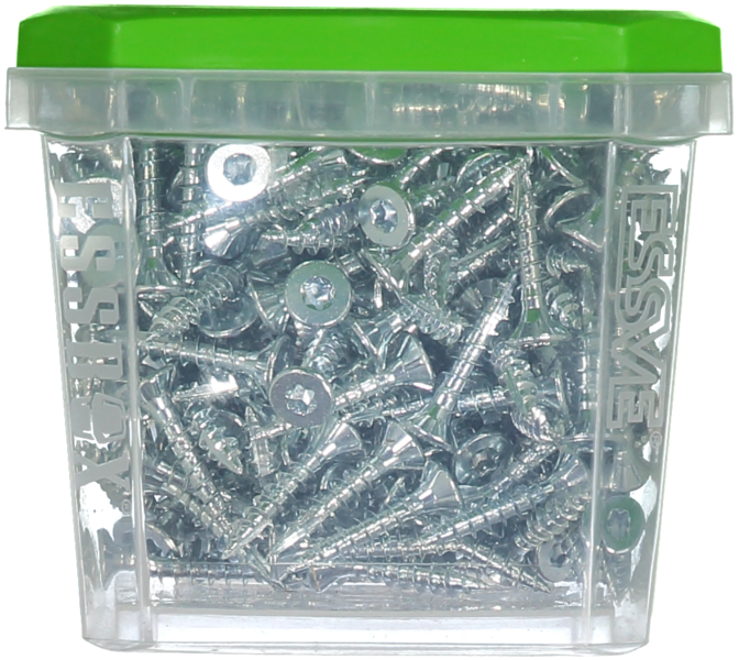 TRÄSKRUV ESSVE CUTTERS FÖRSÄNK HUVUD FZB 4,5X25 200ST