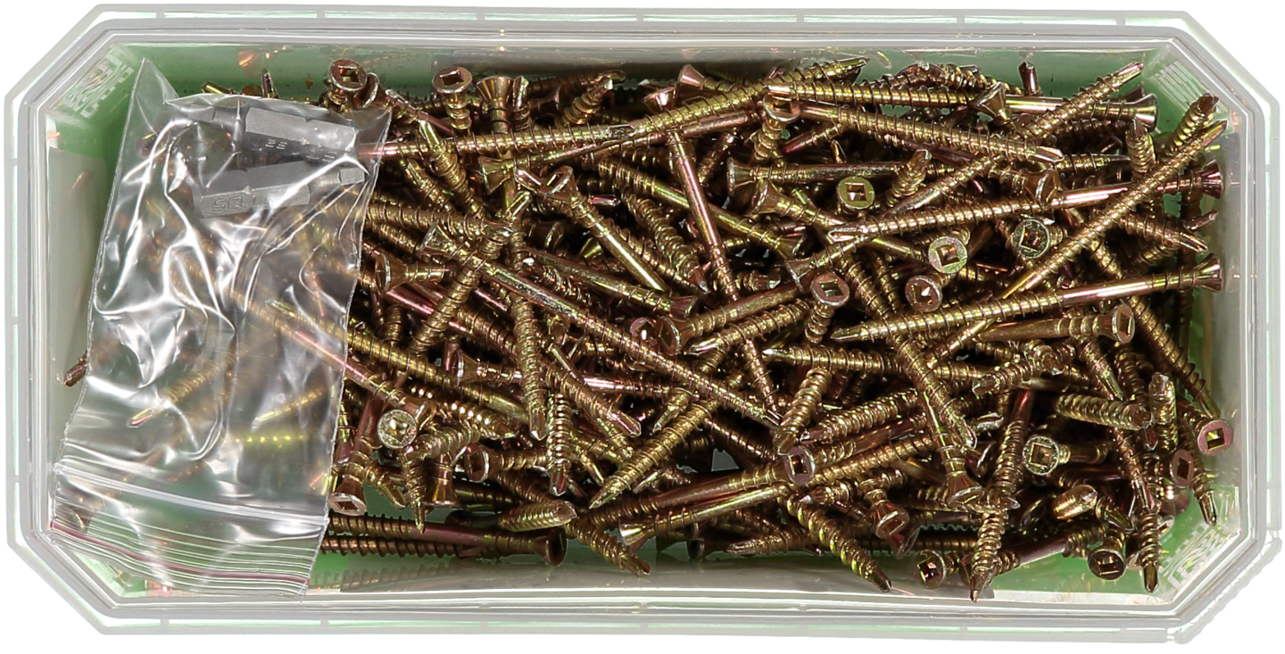 GOLVSKRUV FZG 3.9X58 250ST FÖR MASSIVA TRÄGOLV