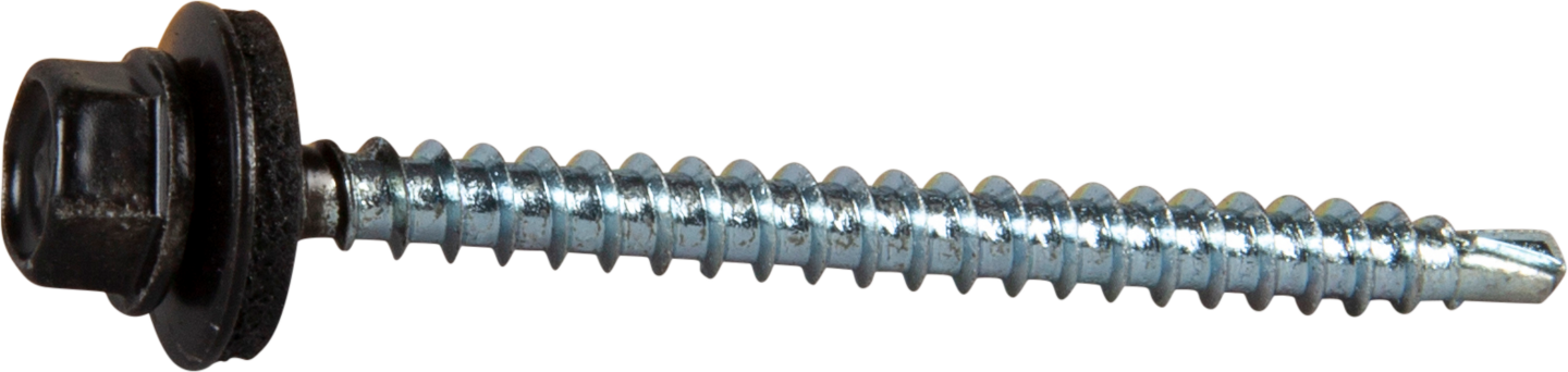 FARMARSKRUV SVART 4,8X60 100ST MED BORRSPETS