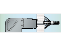 METALLEXPANDER ESSVE SAM 4E 2ST ENKEL MED VINKEL