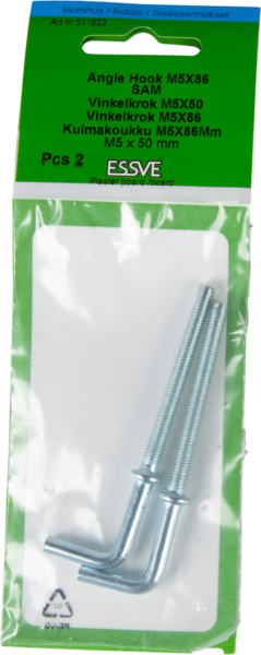 VINKELKROK ESSVE SAM M5X50MM