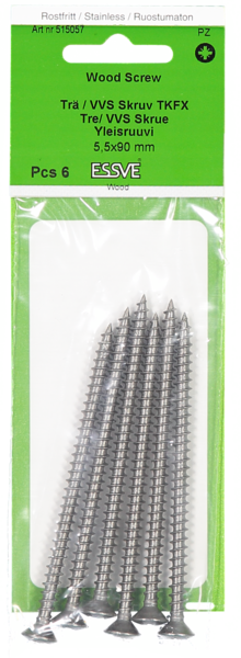 SKRUV VVS TKFX A2 5.5X90 6ST