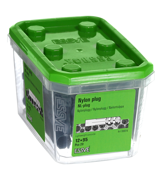 NYLONPLUGG 12X95MM 20ST