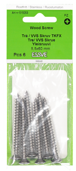 SKRUV VVS TKFX A2 5.5X60 6ST