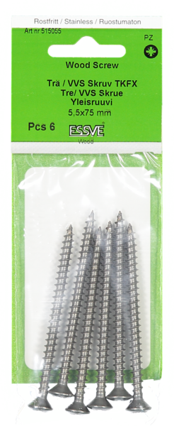 SKRUV VVS TKFX A2 5.5X75 6ST