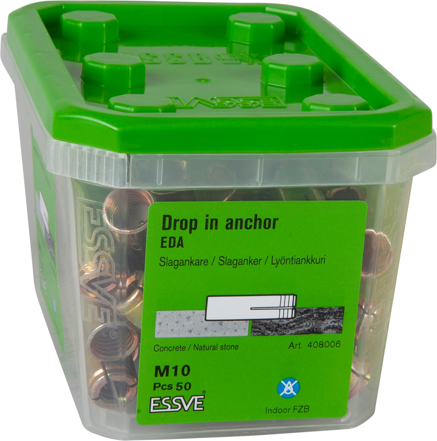 SLAGANKARE EDA FZB/G M10 50ST