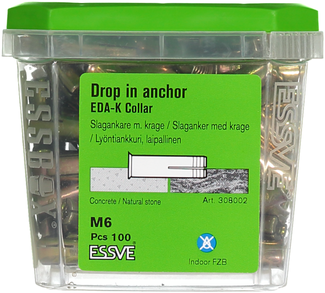 SLAGANKARE EDA-K FZG M6 100ST