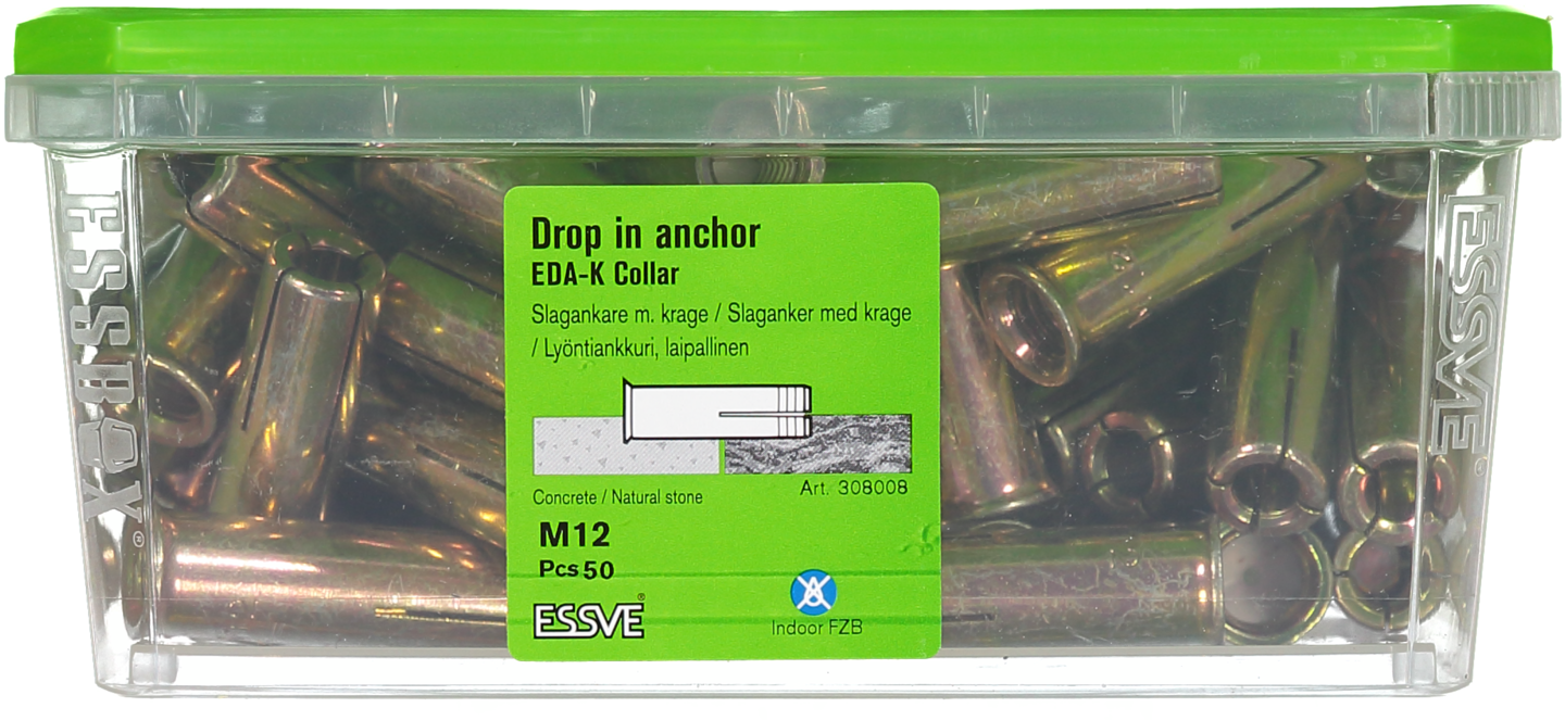 SLAGANKARE EDA-K FZG M12 50ST