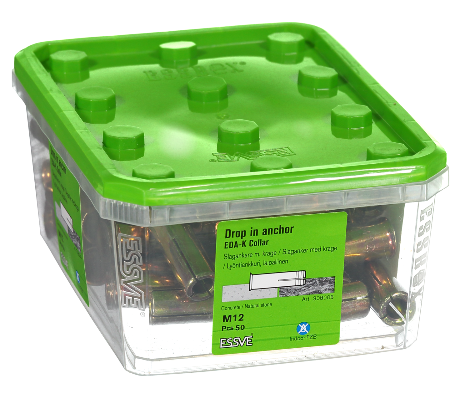 SLAGANKARE EDA-K FZG M12 50ST