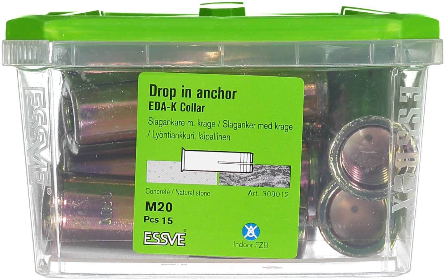 SLAGANKARE EDA-K FZG M20 15ST