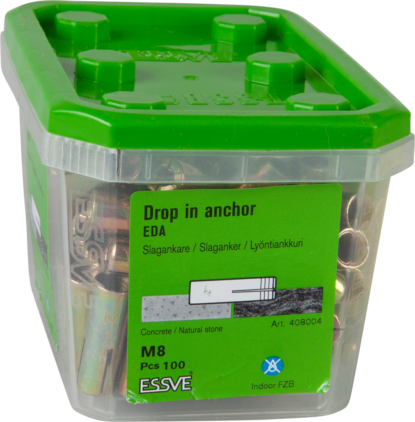 SLAGANKARE EDA FZB/G M8 100ST