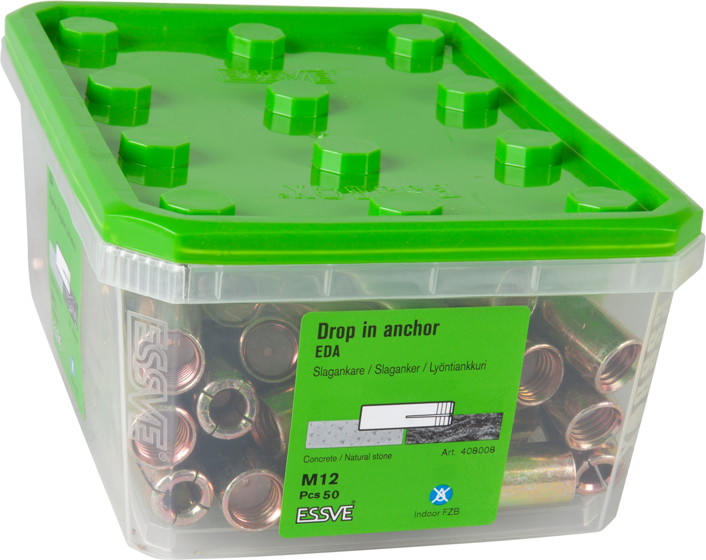 SLAGANKARE EDA FZB/G M12 50ST