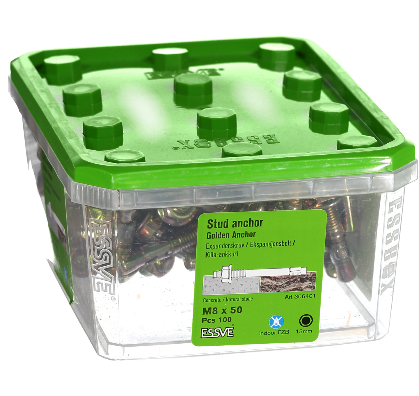 EXPANDERBULT FZB M8X50 100ST