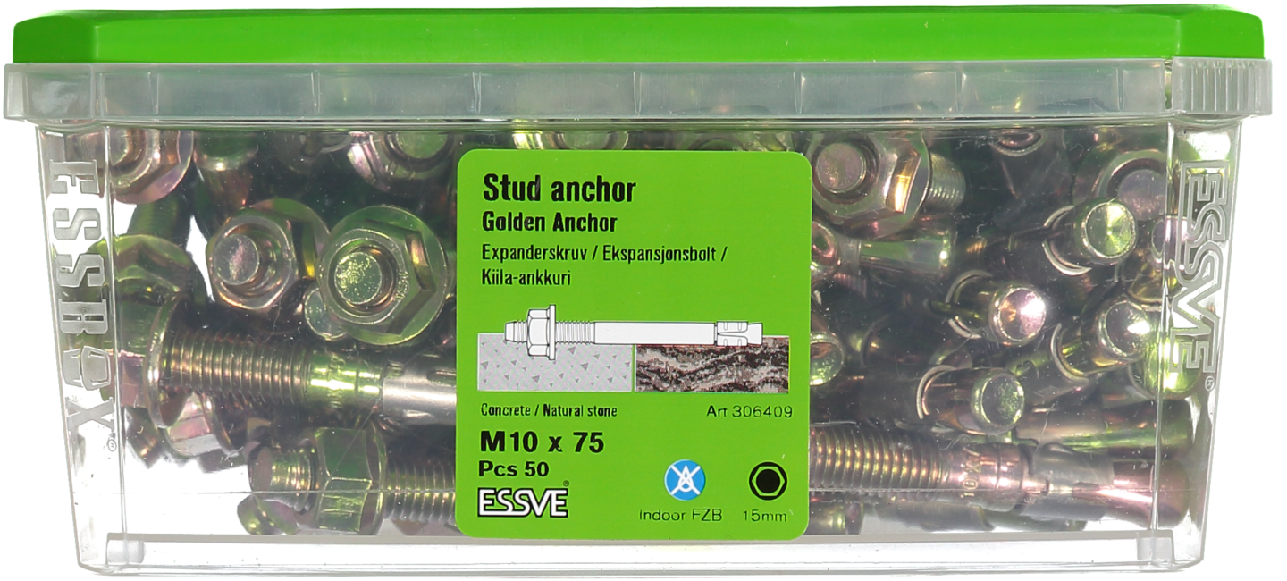 EXPANDERBULT FZB M10X75 50ST