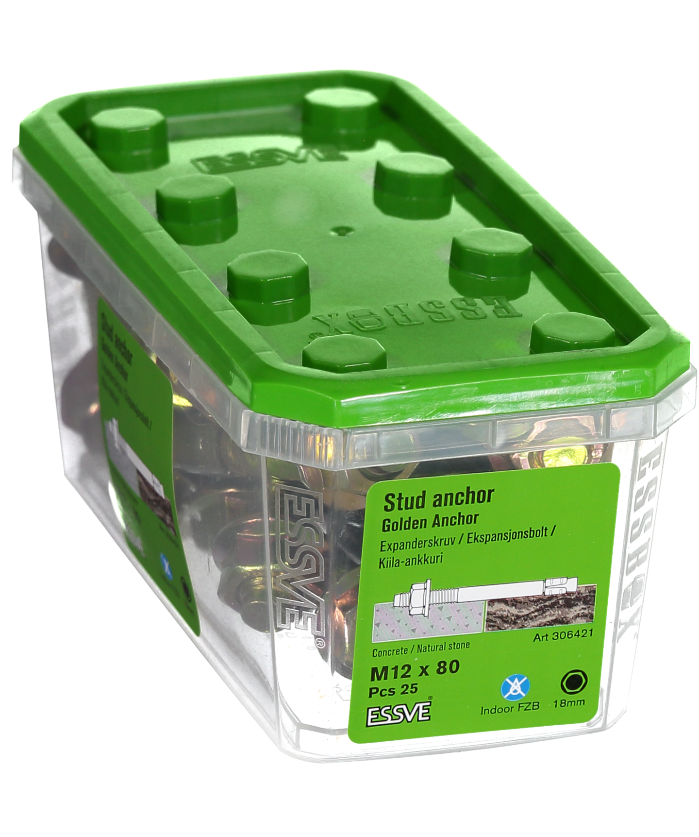 EXPANDERBULLT FZB M12X80 25ST