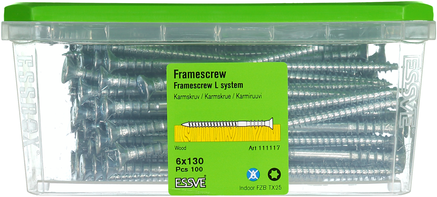 KARMSKRUV L VS FZB 6X130 100ST