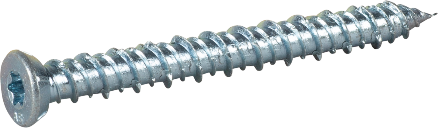 BETONGSKRUV FZB 7,5X72MM 8ST TX30 FÖRSÄNKT SKALLE