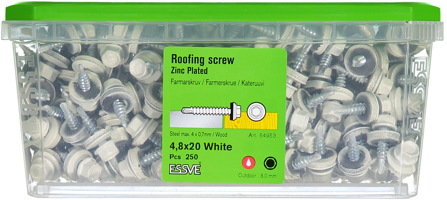 FARMARSKRUV BS RR20 4.8X20 250ST