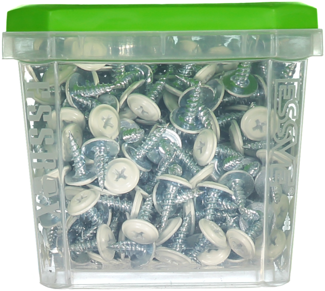 MONTAGESKRUV ESSVE MED VASS SPETS PH2 VITLACKERAD 4,2X13 250ST