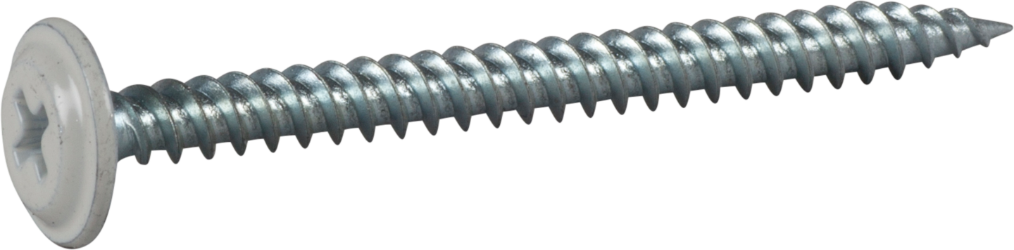 MONTAGESKRUV ESSVE MED VASS SPETS PH2 VITLACKERAD 4,2X50 200ST