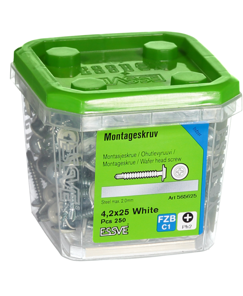 MONTAGESKRUV BS VIT 4.2X25 250