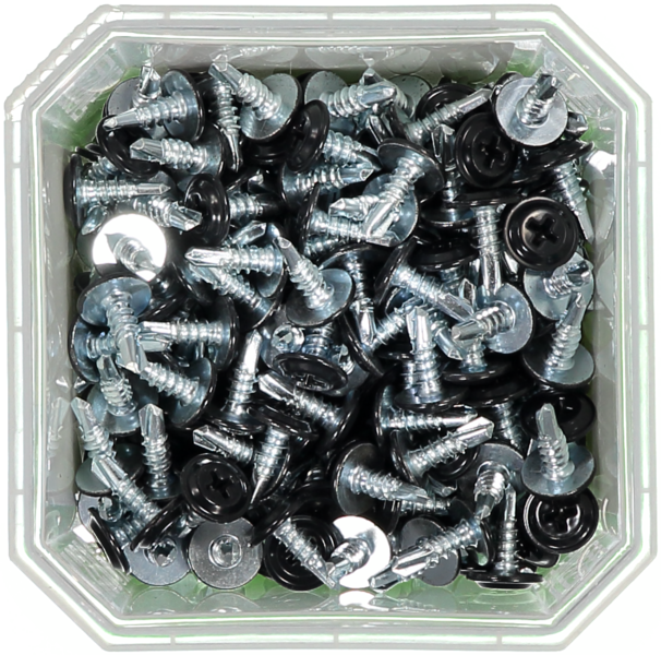 MONTAGESKRUV ESSVE MED BORRSPETS PH2 SVARTLACKERAD 4,2X13 250ST