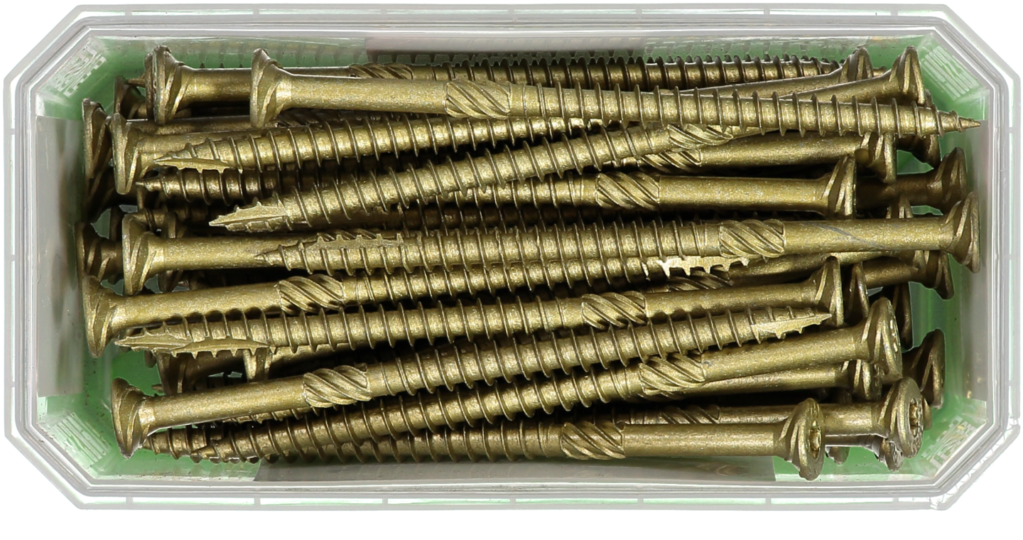 TRÄSKRUV ESSVE CUTTERS FÖRSÄNKT HUVUD CORRSEAL 8,0X130 50ST