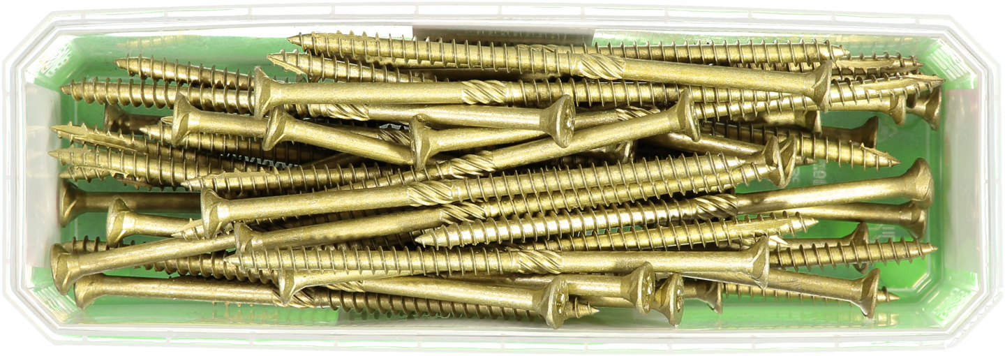 TRÄSKRUV ESSVE CUTTERS FÖRSÄNKT HUVUD CORRSEAL 8,0X150 50ST