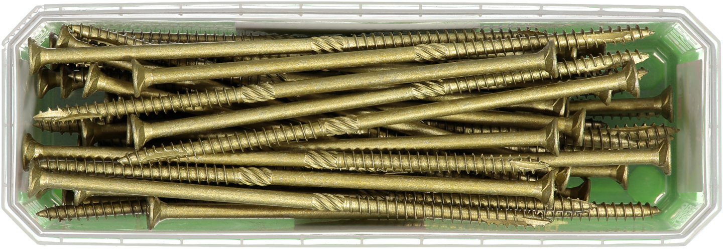 TRÄSKRUV ESSVE CUTTERS FÖRSÄNKT HUVUD CORRSEAL 8,0X200 50ST