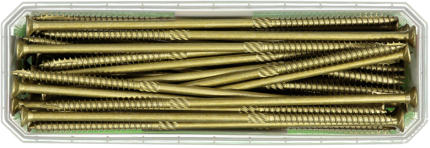 TRÄSKRUV ESSVE CUTTERS FÖRSÄNKT HUVUD CORRSEAL 8,0X240 50ST