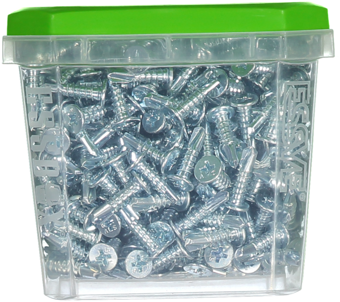 MONTAGESKRUV ESSVE MED BORRSPETS PH2 FZB 4,8X17 500ST